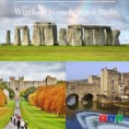 Passeio ao Castelo de Windsor, Stonehenge e Bath - 1-3 Passageiros
